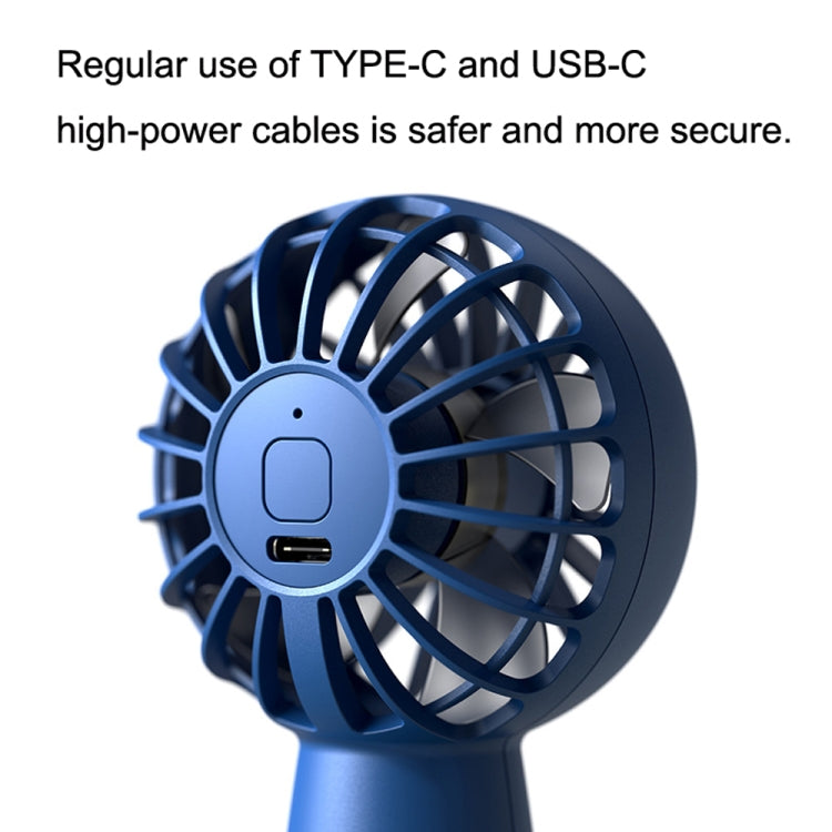 USB戶外迷你手持無刷電機風扇，款式：
