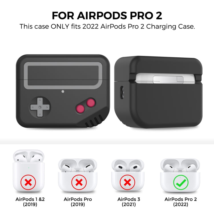 適用於AirPods Pro 2 AhaStyle PT-JY07分體硅膠卡通耳機保護套