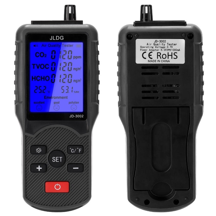 JD-3002 二氧化碳綜合空氣質量溫濕度檢測儀