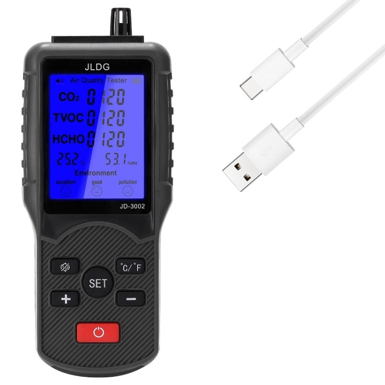 JD-3002 二氧化碳綜合空氣質量溫濕度檢測儀
