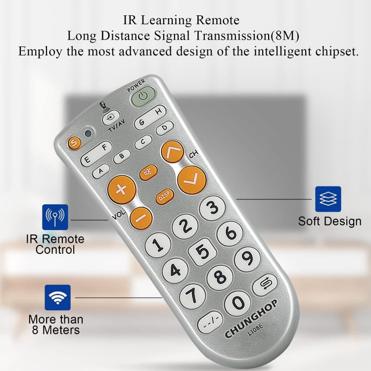 眾合 L108E 紅外線學習型通用電視遙控器