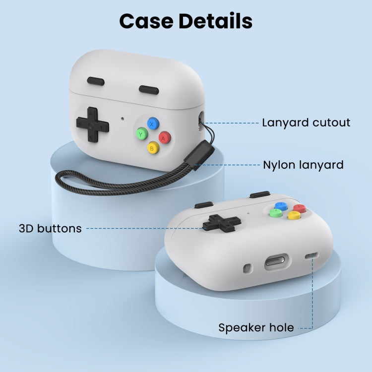 適用於AirPods Pro 2 AhaStyle DD04 分體硅膠卡通耳機保護套