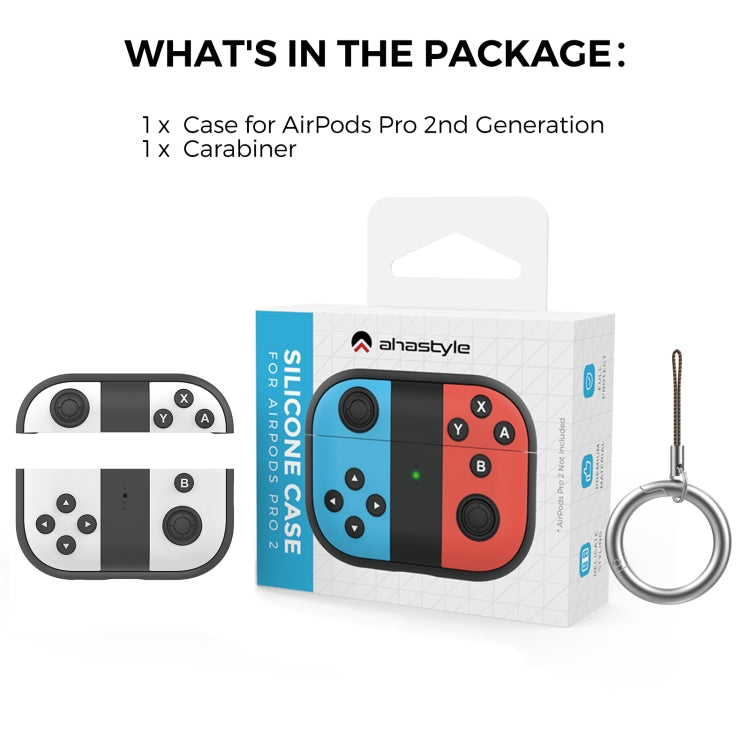 適用於AirPods Pro 2 AhaStyle PT-JY08分體硅膠卡通耳機保護套