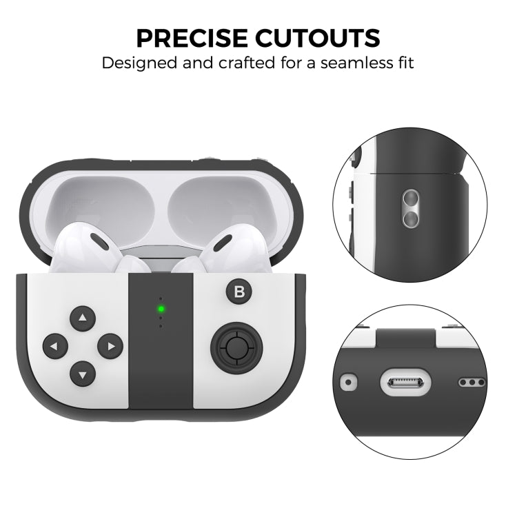 適用於AirPods Pro 2 AhaStyle PT-JY08分體硅膠卡通耳機保護套