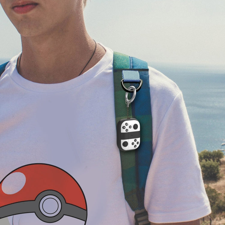 適用於AirPods Pro 2 AhaStyle PT-JY08分體硅膠卡通耳機保護套, JY08(Black And White), JY08(Blue And Red)