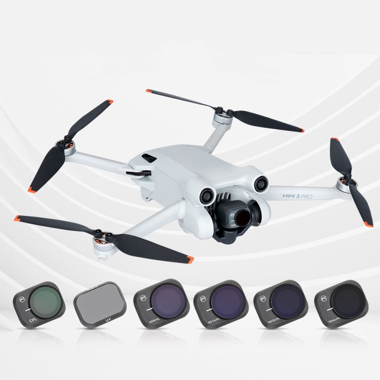 適用於大疆Mini 3 Pro  RCSTQ 光學PL濾鏡無人機配件