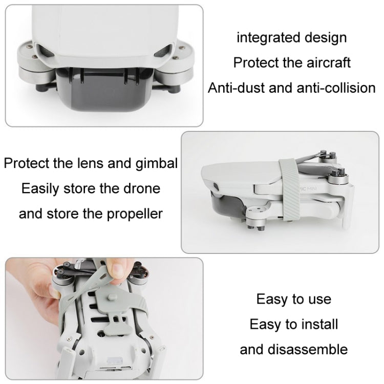 適用大疆Mavic Mini / Mini 2 SE RCSTQ 雲台保護套件束槳器