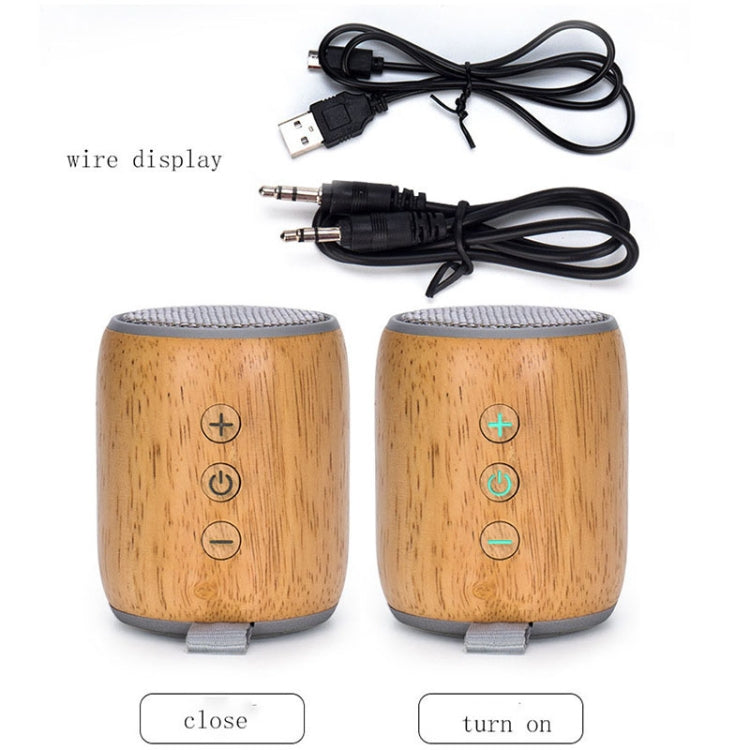 BT811 迷你木質無線藍牙音箱 支持TF卡&3.5mm AUX