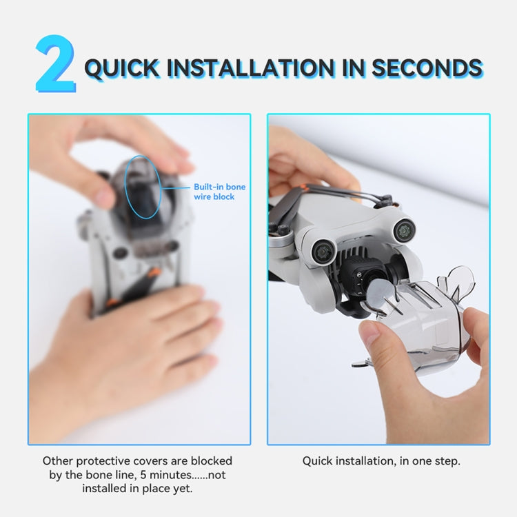 適用大疆Mini 3 Pro RCSTQ 無人機配件