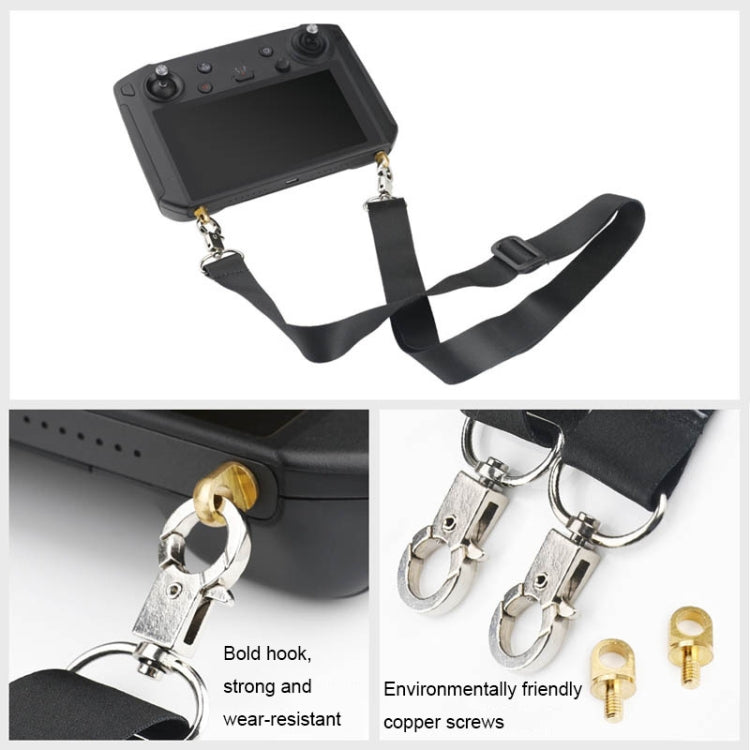 RCGEEK 適用於 DJI Mavic 2 帶屏遙控器可調節掛繩 無人機配件
