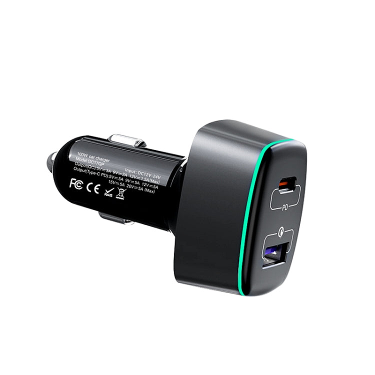 適用於DJI Mavic 3/Mini 2 RCSTQ 100W一拖二車充