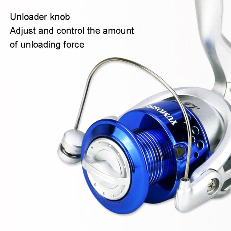 YUMOSHI SA系列 紡車輪塑料頭漁線輪 釣魚海竿輪