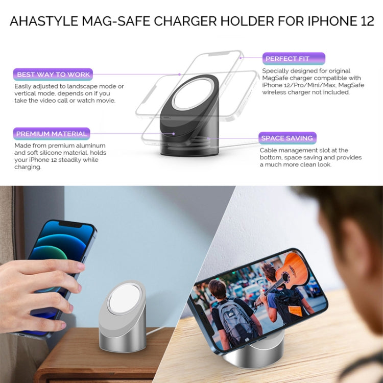 適用於iPhone12/13/14系列 AhaStyle PT137磁吸充電支架