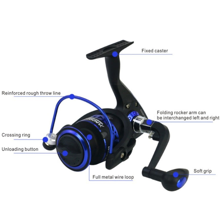 捕魚捲軸旋轉強金屬線軸高速漁輪