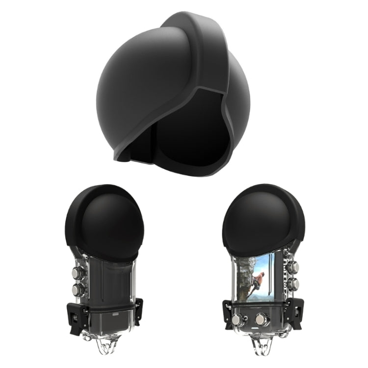 適用於Insta360 X3防水殼/潜水殼專用硅膠保護套