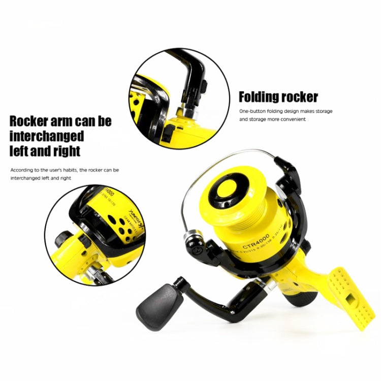 拋竿紡車塑料頭魚線輪