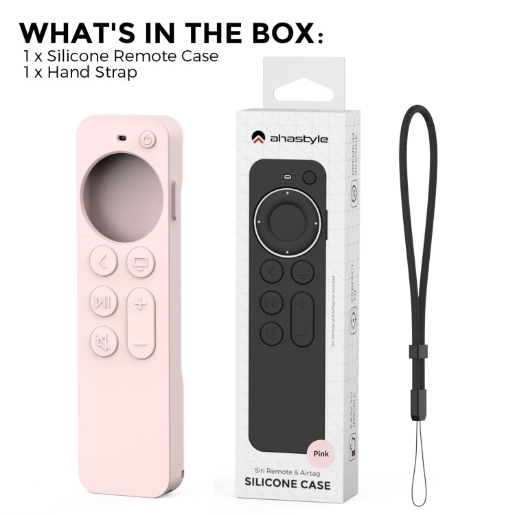 適用於Apple TV Siri Remote 2/3 AhaStyle PT165 遙控器硅膠保護套