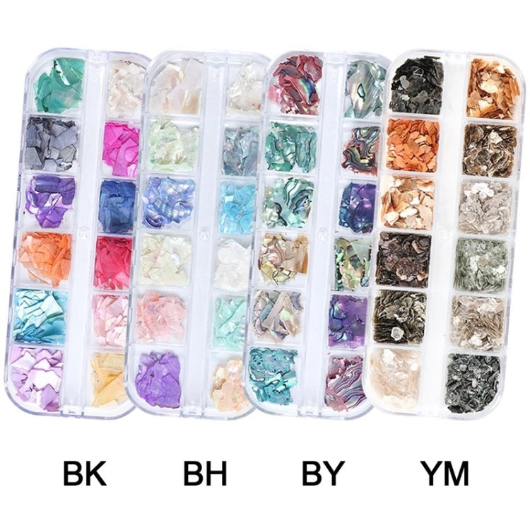 幻彩薄片雲母片貝殼美甲亮片