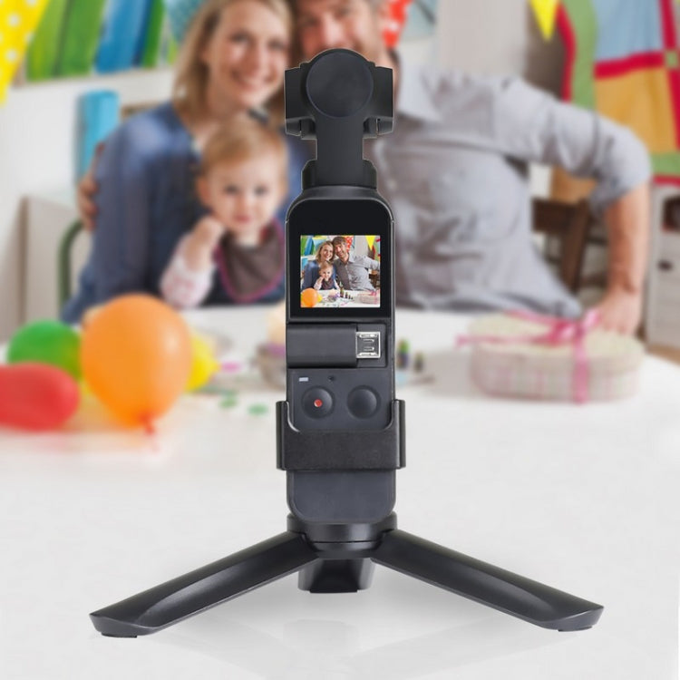 RCGEEK 適用於 DJI OSMO Pocket 2 通用迷你三腳架 雲台相機配件, 1196500 (Black)