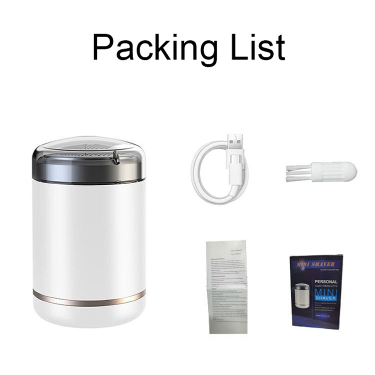 SH-588 USB充電電動迷你剃鬚刀 便攜式車載旅行剃鬚刀, SH-588 (White), SH-588 (Gray Black), SH-588 (Green)