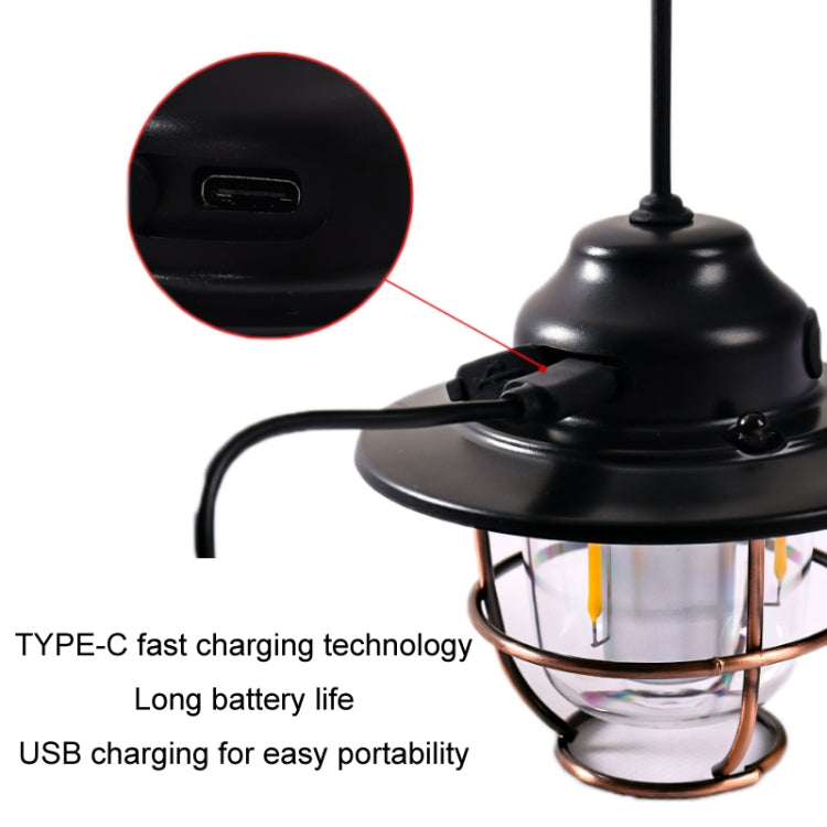 戶外照明野營燈USB充電馬燈