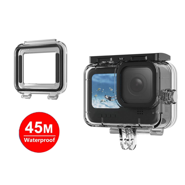 適用於GoPro Hero11 Black / HERO10 Black / HERO9 Black TELESIN 防水殼全場景保護殼