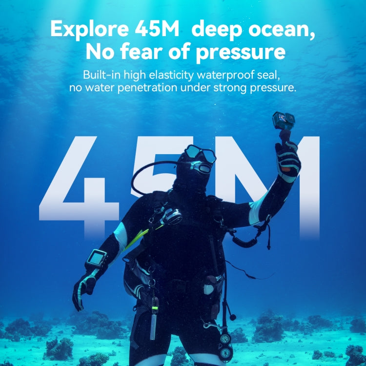 適用於GoPro Hero11 Black / HERO10 Black / HERO9 Black TELESIN 防水殼全場景保護殼
