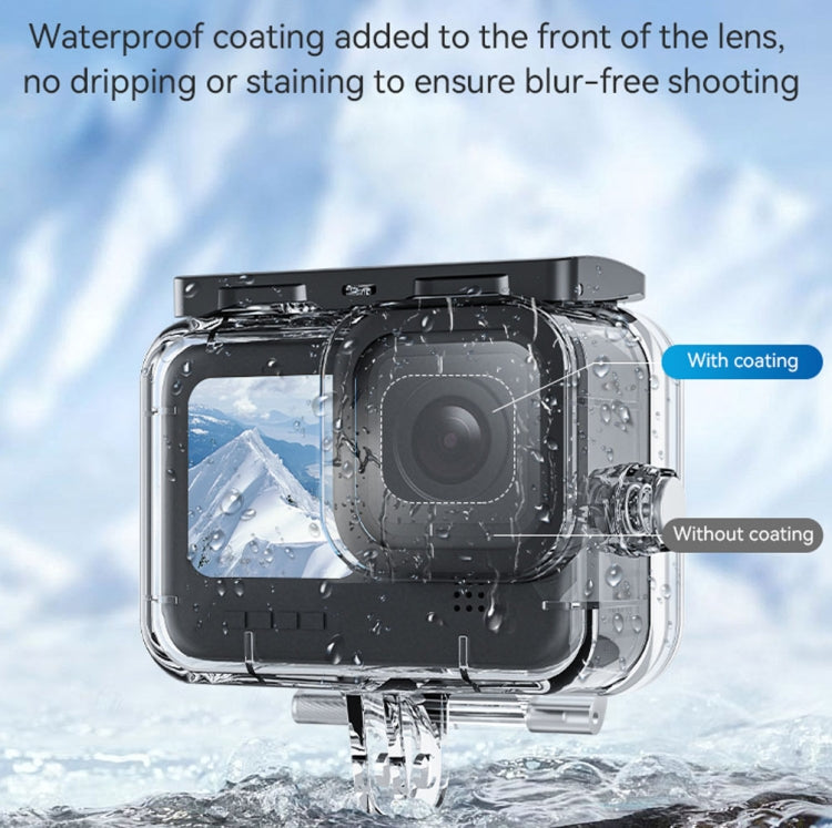 適用於GoPro Hero11 Black / HERO10 Black / HERO9 Black TELESIN 防水殼全場景保護殼