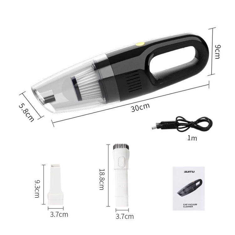 SUITU ST-6612C 5000pa 120W 無線款車載吸塵器手持大功率吸灰塵機