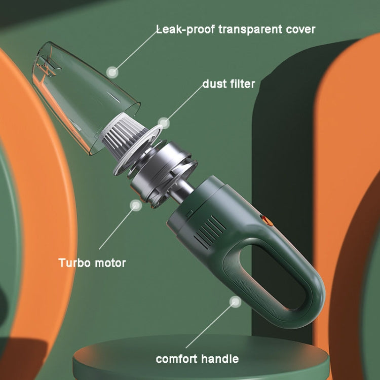 SUITU ST-6612C 5000pa 120W 無線款車載吸塵器手持大功率吸灰塵機