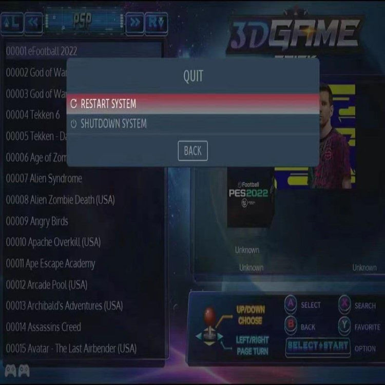 U9 PRO HDMI高清2.4G無線PSP電視雙人遊戲機, U9 PRO 64G 10000+ Games, U9 PRO 128G 12000+ Games