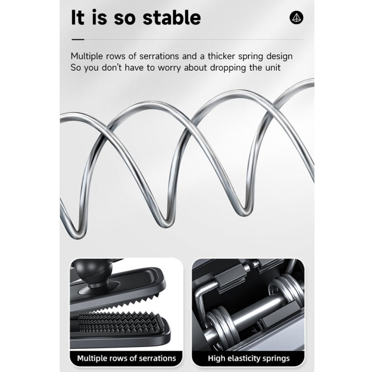 TELESIN 360度旋轉球頭萬向背包夾磁吸款背帶固定座運動相機手機肩帶夾, TELESIN