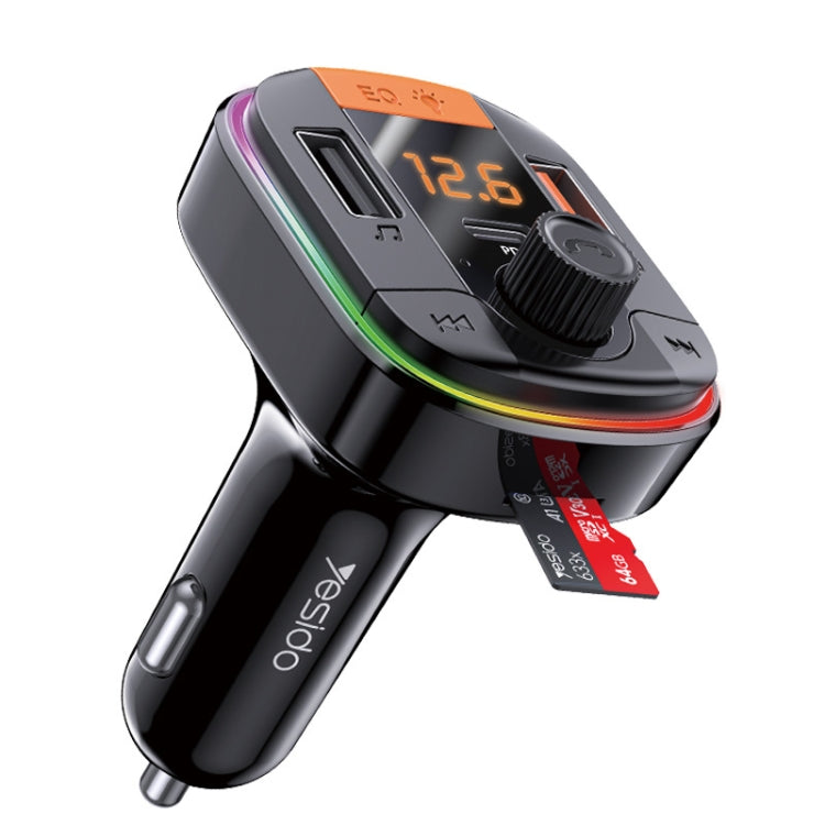 易豆 Y45 車載PD充電器 點煙器QC車充 USB藍牙數顯FM調頻