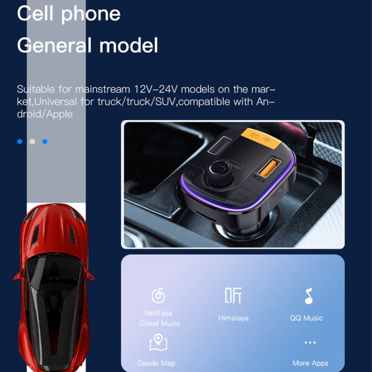 易豆 Y45 車載PD充電器 點煙器QC車充 USB藍牙數顯FM調頻