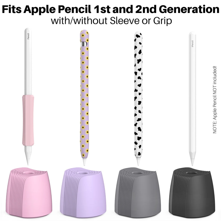 適用於Apple Pencil 1 / 2 AhaStyle PT-LC04 手寫筆硅膠底座支架
