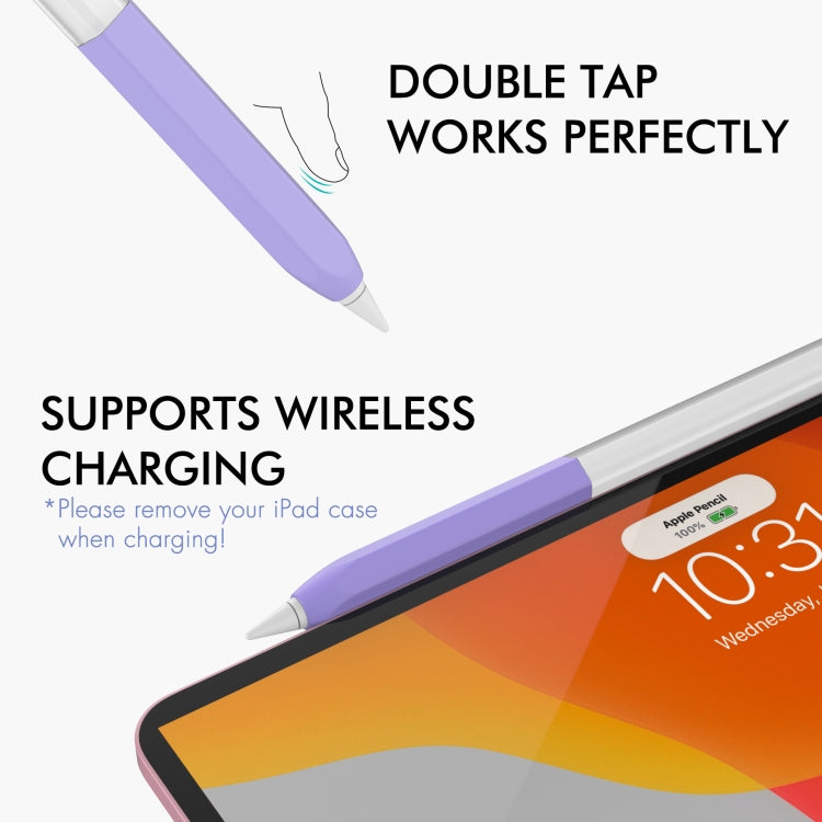 適用於Apple Pencil 2 AhaStyle PT-LC05 果凍款半透明硅膠保護筆套