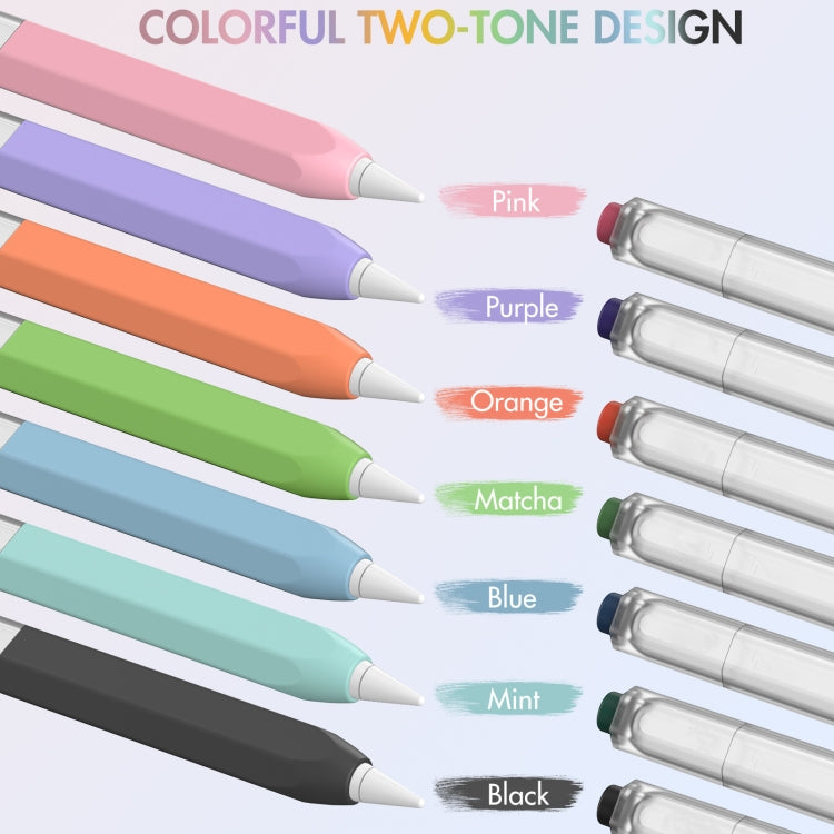 適用於Apple Pencil 2 AhaStyle PT-LC05 果凍款半透明硅膠保護筆套