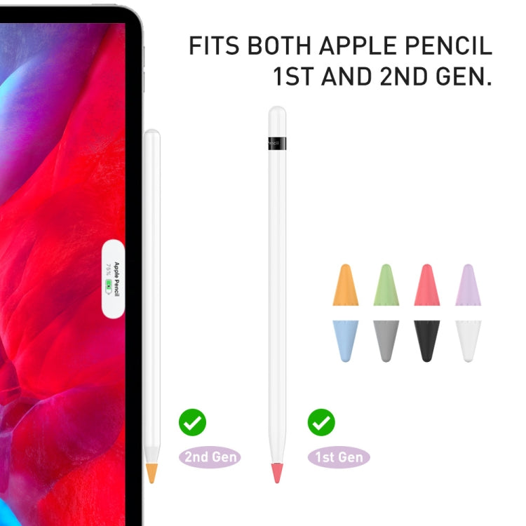 適用於Apple Pencil 1 / 2 AhaStyle PT107 40個賣 硅膠筆尖筆頭保護套
