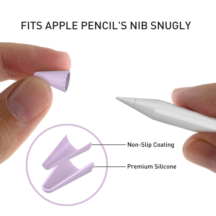 適用於Apple Pencil 1 / 2 AhaStyle PT107 40個賣 硅膠筆尖筆頭保護套