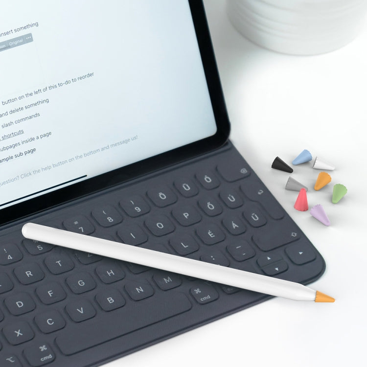 適用於Apple Pencil 1 / 2 AhaStyle PT107 40個賣 硅膠筆尖筆頭保護套