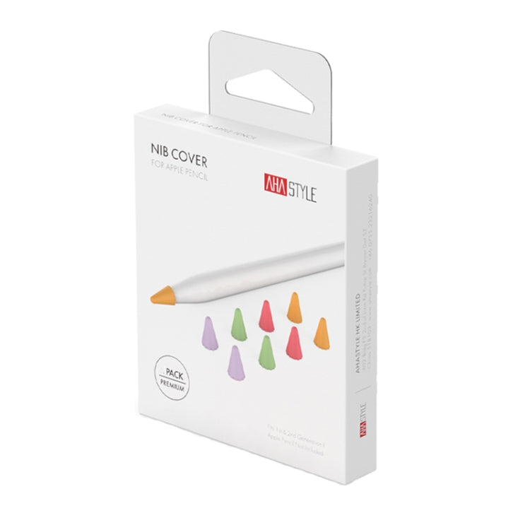 適用於Apple Pencil 1 / 2 AhaStyle PT107 40個賣 硅膠筆尖筆頭保護套