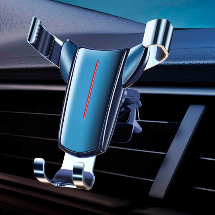 出風口三角重力感應車載手機支架