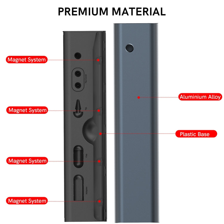 適用於Apple Pencil 1 / 2 AhaStyle PT145 鋁合金收納按壓筆盒
