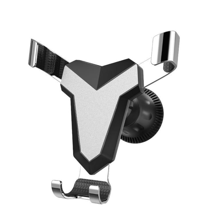 重力導航汽車出風口三角手機支架