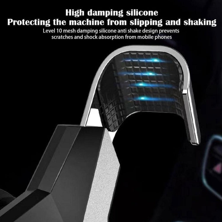 重力導航汽車出風口三角手機支架