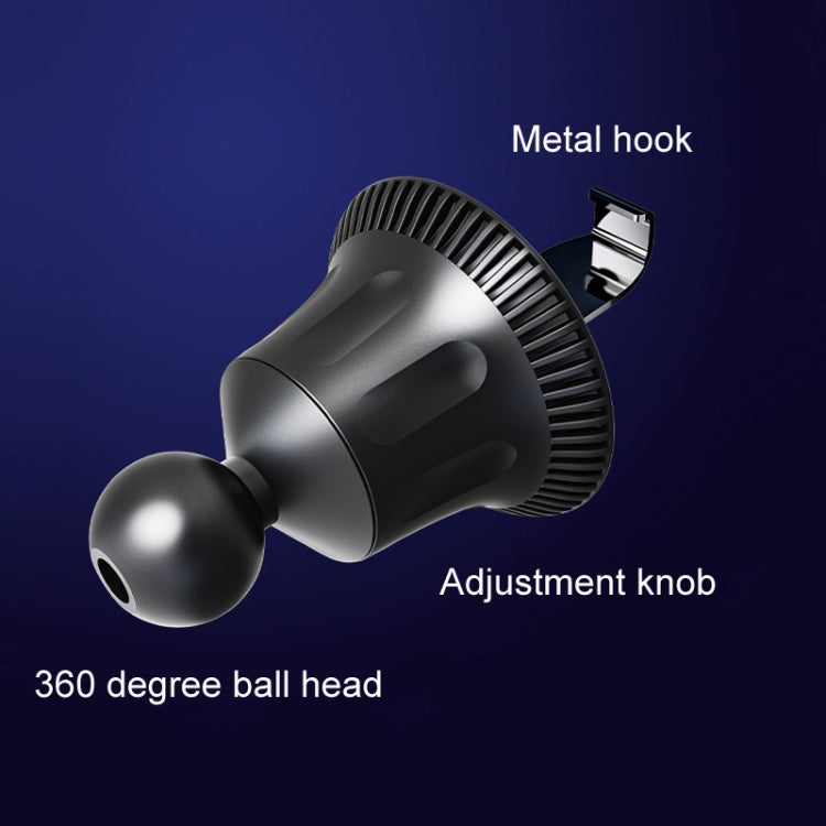 勾夾式車載手機導航支撐架, Hook Mirror Black