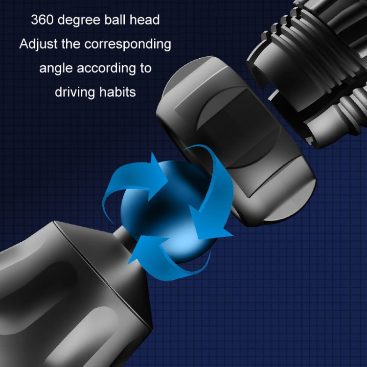 勾夾式車載手機導航支撐架, Hook Mirror Black