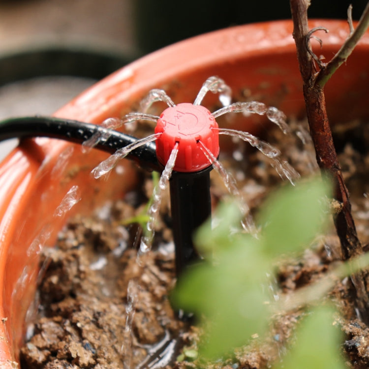 FH-118 13cm可調八孔地插滴頭花園灌溉系統澆水噴頭