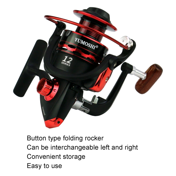 木手把金屬頭漁線輪紡車輪