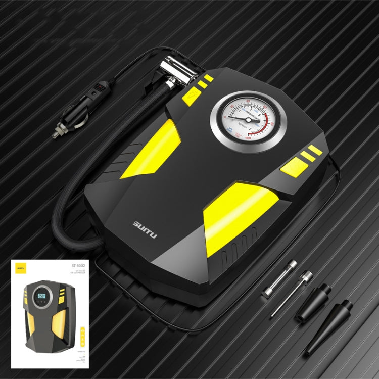 SUITU  ST-5002 DC 12V 150 PSI 車載充氣泵便攜小轎車電動打氣泵汽車用打氣筒
